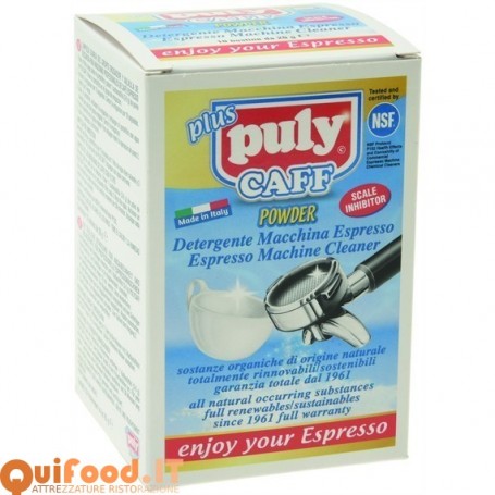 Puly Caff - Detergente per grasso del caffè, 10 x 20 g : : Casa e  cucina